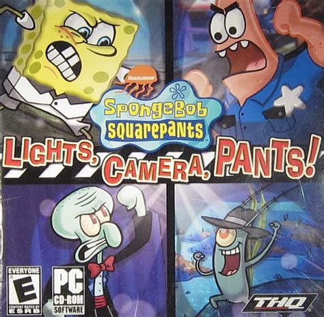 Spongebob lights camera pants pc - Aug 16, 2005 · It's with this firmly in mind that THQ Australia Studio developed SpongeBob SquarePants: Lights, Camera, Pants! for GameCube, PlayStation 2, Xbox and PC. The title once more captures the ... 